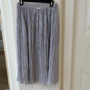 Fabiana Fillippi Striped Black and White Women's Skirt